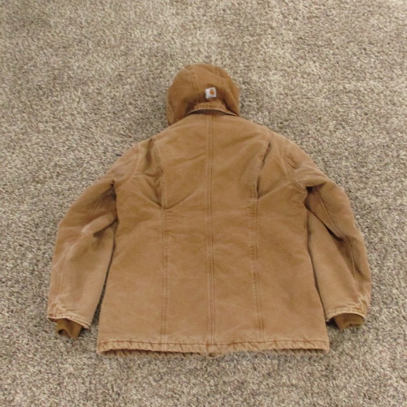 Carhartt Brown Hooded Jacket - Picture 3 of 15